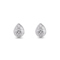 Archaics silver earrings carved drop-