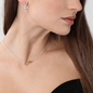 Beauty Flow medium silver earrings-
