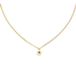 Fashionable.Me Gold Plated Chain Necklace with Eye Motif-