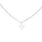 Fashionable.Me Silver Chain Necklace with Cross-