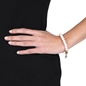 The Chain Addiction gold plated chain bracelet with pearls-