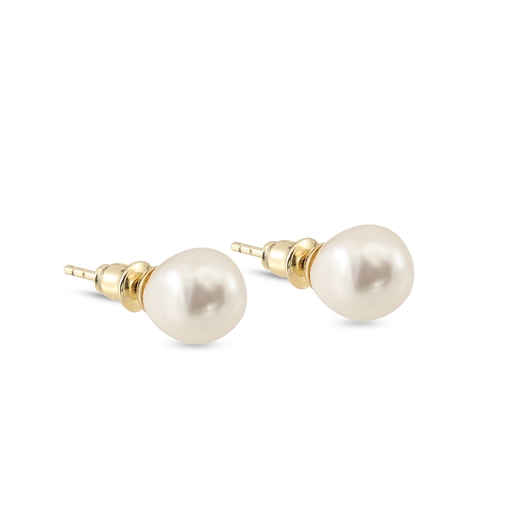 The Chain Addiction pearl studs-