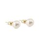The Chain Addiction pearl studs-