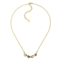 Heart4Heart Yellow Gold Plated Κοντό Κολιέ-