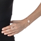 Heart4Heart Rose Gold Plated Adjustable Bracelet-