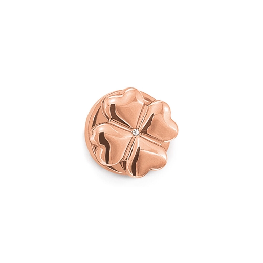 Heart4Heart Rose Gold Plated Short Neckalce-