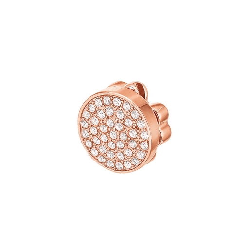 Heart4Heart Rose Gold Plated Short Neckalce-