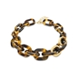 Impress Me chunky chain yellow amber necklace-