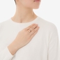 Heart4Heart Rose Gold Plated Charms Stone Ring-
