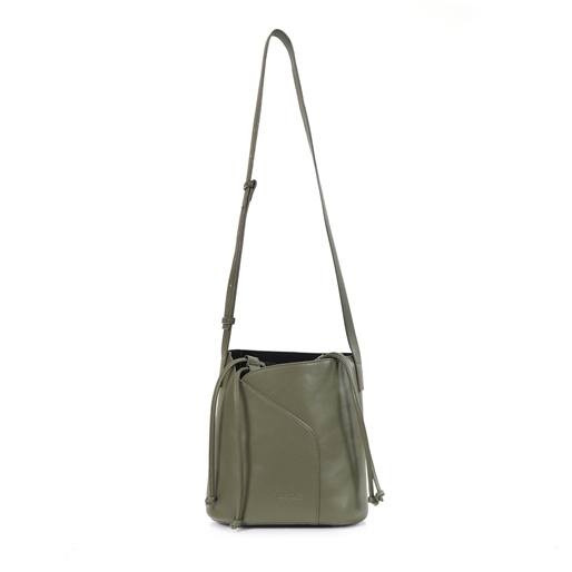 City Vibes khaki bucket bag-