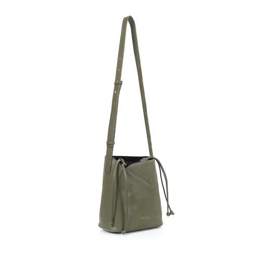 City Vibes khaki bucket bag-