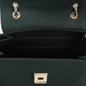 City Vibes green crossbody with short handle-