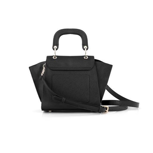 City Vibes black crossbody with short handle-