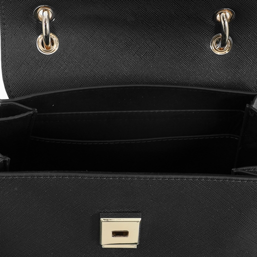 City Vibes black crossbody with short handle-