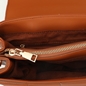 Weave It brown braided crossbody bag-