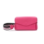 Metropolitan Fab μικρή φούξια δερμάτινη crossbody τσάντα-