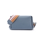 Metropolitan Fab μικρή γαλάζια δερμάτινη crossbody τσάντα-