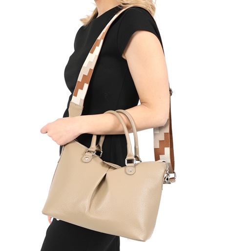 Metropolitan Fab Medium Leather Handbag-