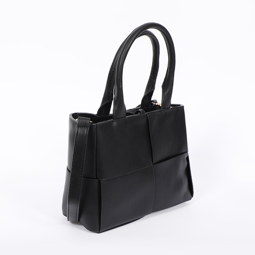 Square It μαύρη tote τσάντα-