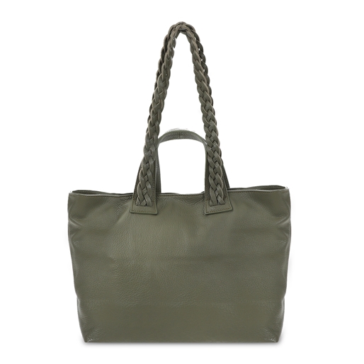 Metropolitan Fab Μεγάλη Δερμάτινη Tote Τσάντα-
