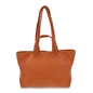 Metropolitan Fab Μεγάλη Δερμάτινη Tote Τσάντα-