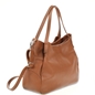 Metropolitan Fab Μεγάλη Δερμάτινη Tote Τσάντα-