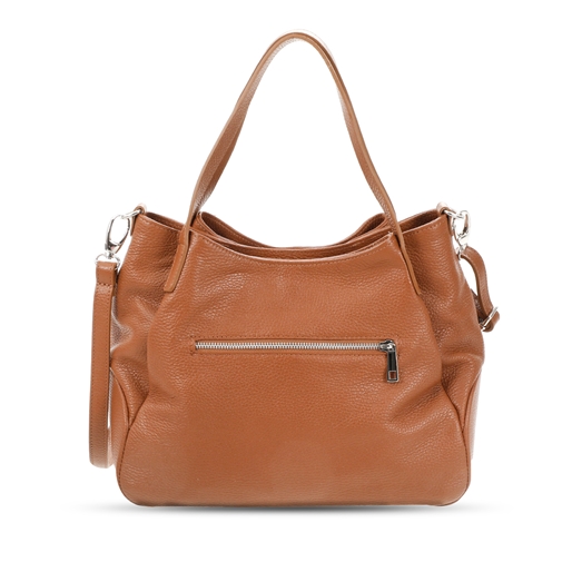 Metropolitan Fab Μεγάλη Δερμάτινη Tote Τσάντα-