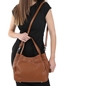 Metropolitan Fab Μεγάλη Δερμάτινη Tote Τσάντα-