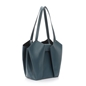 Origami Hint large dark blue shoulder bag-