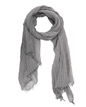 Scarf cotton with fringes-