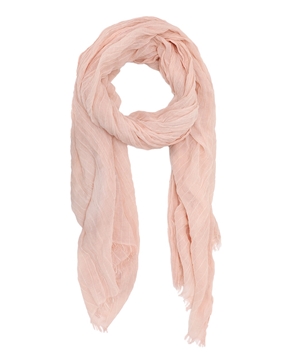 Scarf cotton with fringes-