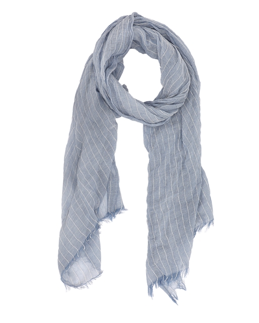 Scarf cotton with fringes-