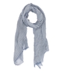 Scarf cotton with fringes-