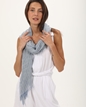 Scarf cotton with fringes-