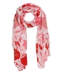 Scarf viscose with flowers-