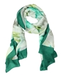 Scarf viscose with colorful pattern-