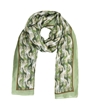 Scarf viscose with giraffes-