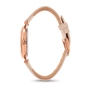 Sparkle Chic Big Case Leather Watch-