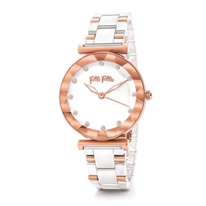 Star Flower Small Case Ceramic Bracelet Watch-