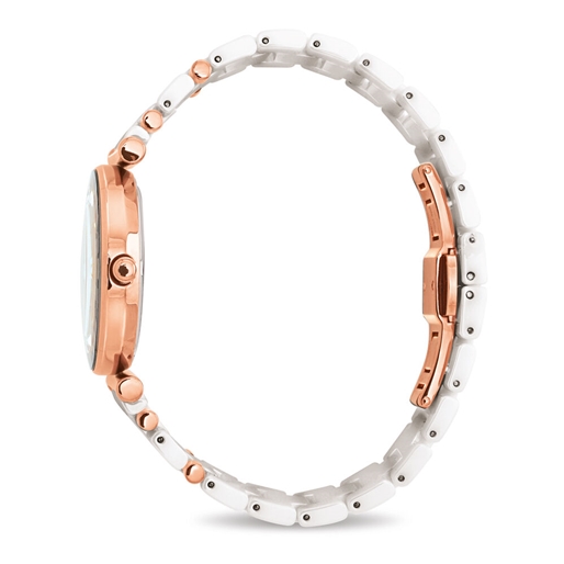 Star Flower Small Case Ceramic Bracelet Watch-