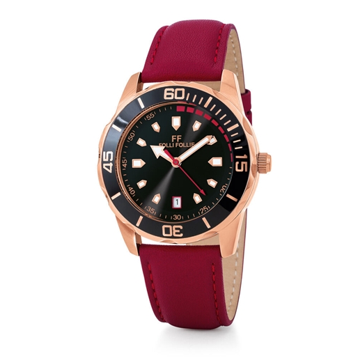 Lifetime Ora Big Case Strap Watch -