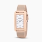 Think Tank rose gold plated watch with mesh bracelet-