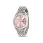 Eternally Mine bracelet watch with pink dial-