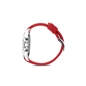 Color Me Free red silicone strap watch -