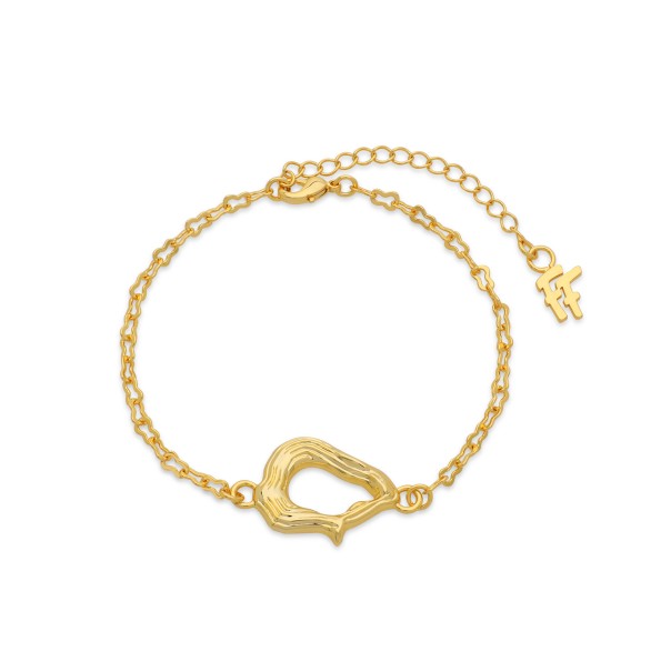 Treasure Lust gold plated chain bracelet