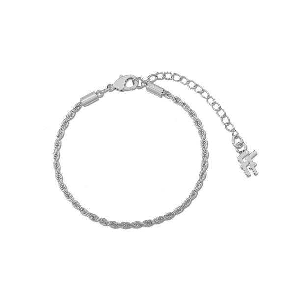 The Chain Addiction γυναικείο ασημί βραχιόλι λεπτή αλυσίδα