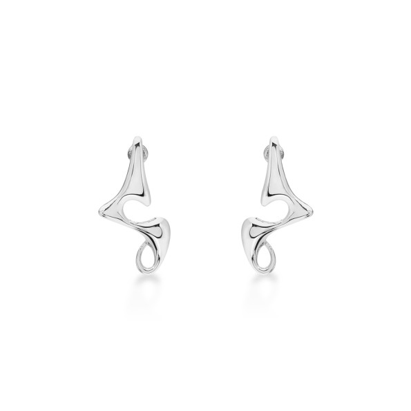 Beauty Flow medium silver earrings Beauty Flow medium silver earrings
