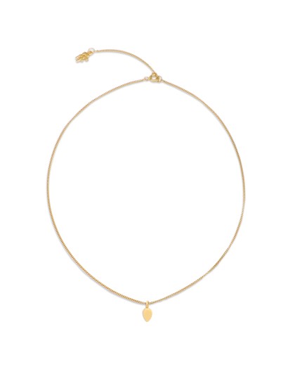 Fashionable.Me επιχρυσωμένο κολιέ αλυσίδα με μοτίφ σταγόνα Fashionable.Me επιχρυσωμένο κολιέ αλυσίδα με μοτίφ σταγόνα