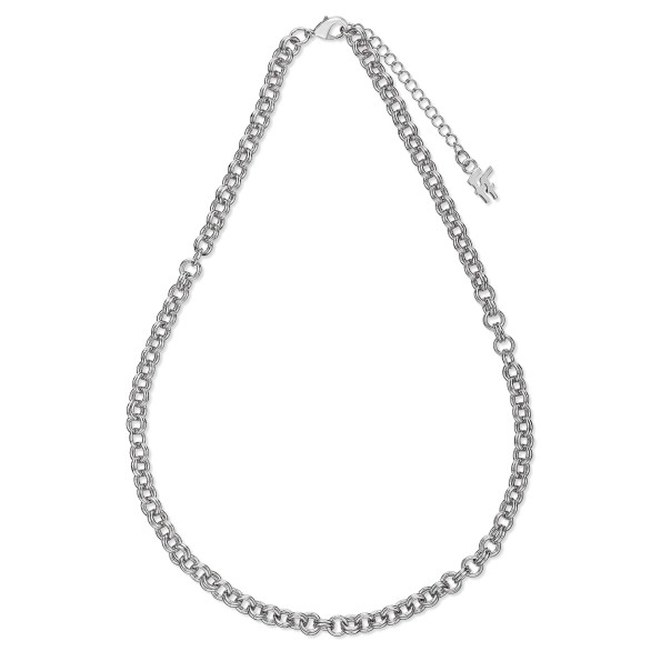 The Chain Addiction ασημί κολιέ αλυσίδα με στρογγυλούς κρίκους Κοσμήματα
