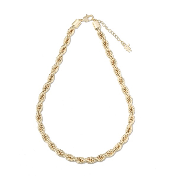 The Chain Addiction γυναικείο ασημί κολιέ φαρδιά αλυσίδα Κοσμήματα